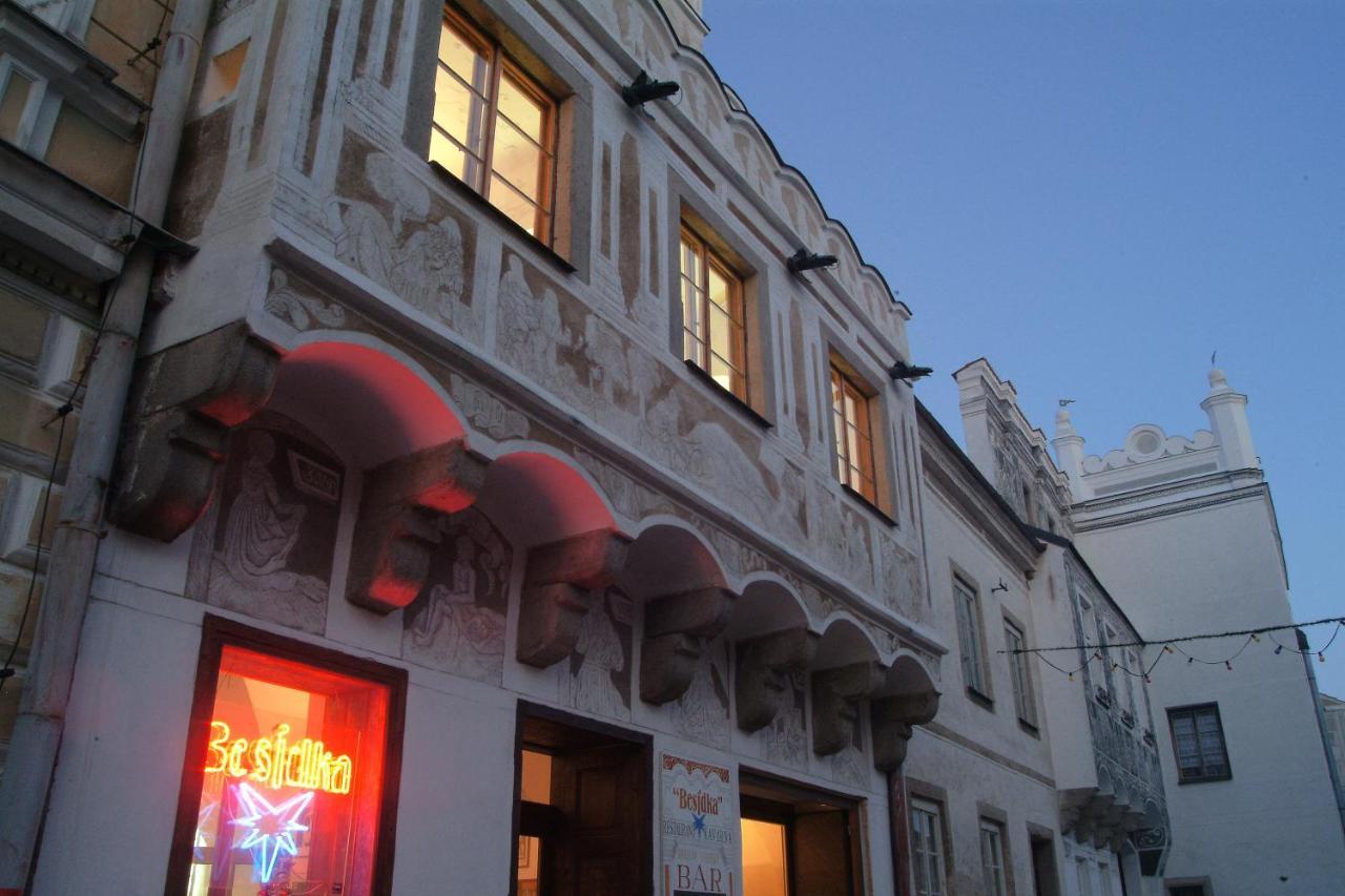 Besidka Hotel Slavonice Exterior foto